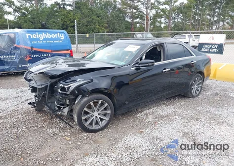 2016 Cadillac Cts Luxury Collection z USA, uszkodzony, nr VIN 1G6AX5SX5G0109817